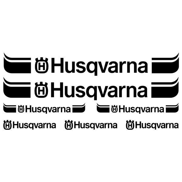 Autocollants: Husqvarna 1