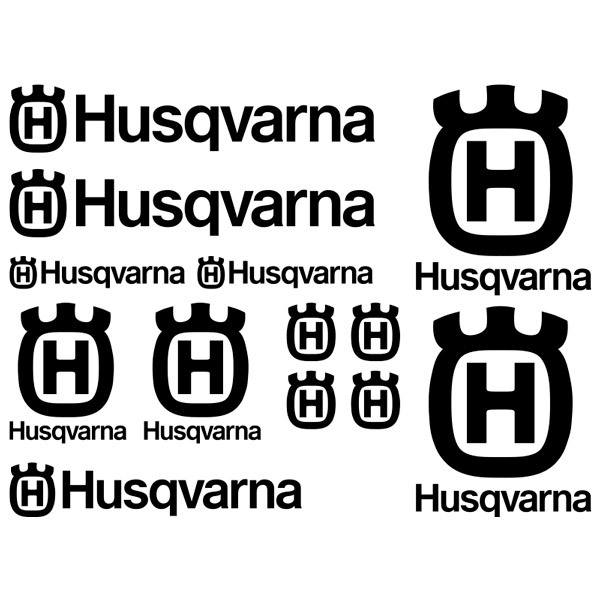 Autocollants: Kit Husqvarna 3