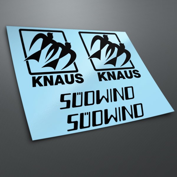 Autocollants: Kit Knaus Südwind