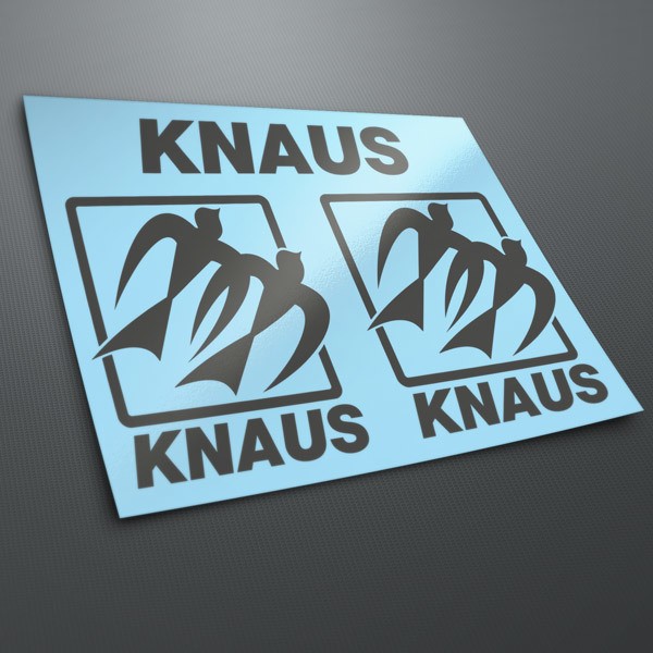 Stickers camping-car: Kit Knaus Logo
