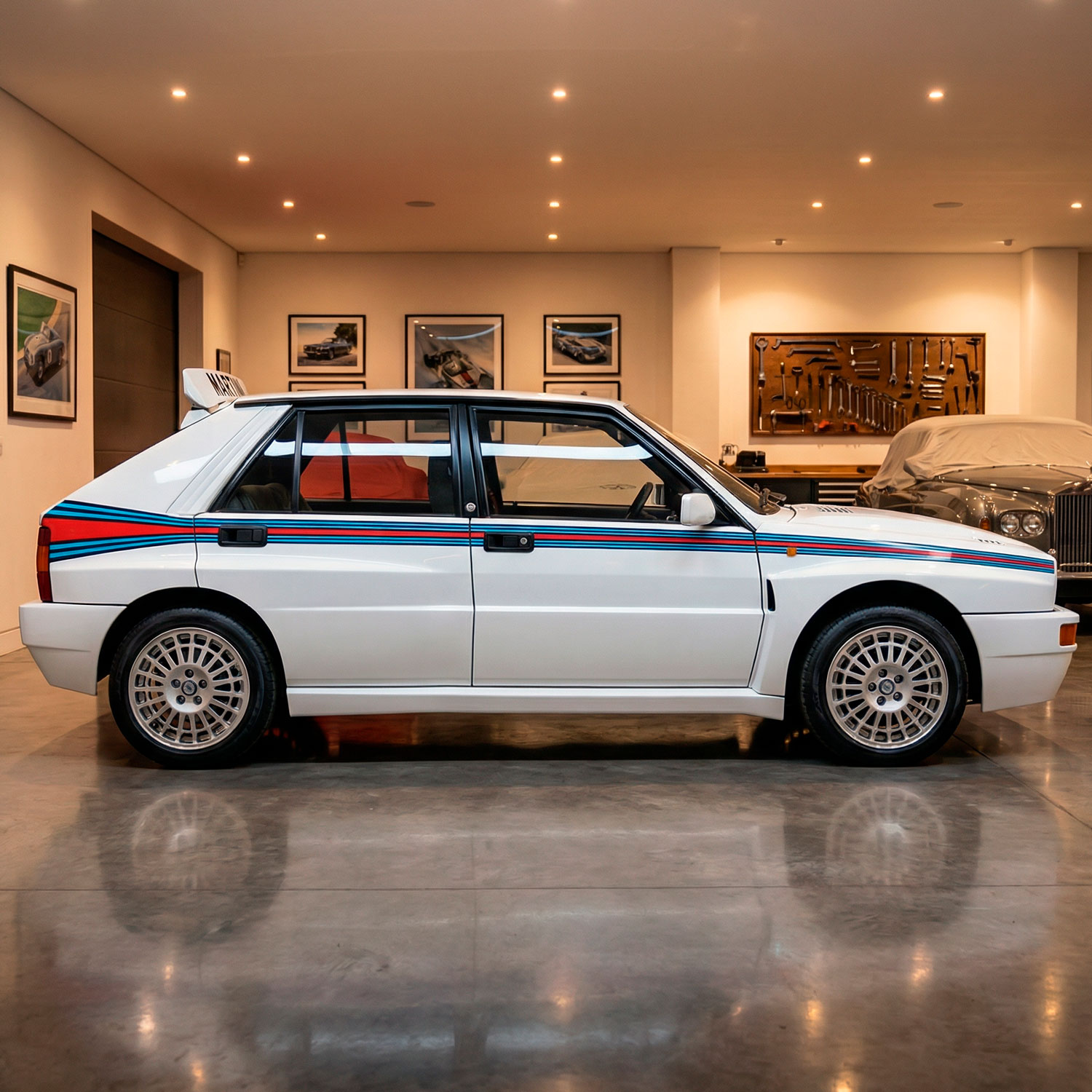 Autocollants: Kit autocollants Lancia Delta Integrale Martini 2