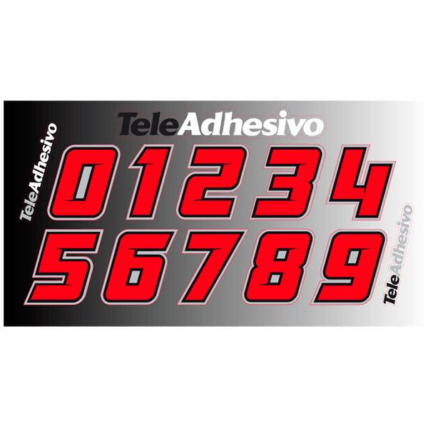 Stickers Numéros De Course | Fond de Plaque Numéro Course – EMVQOE
