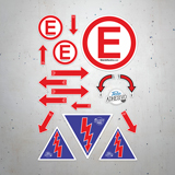 Autocollants: D' Rallye Vintage 3