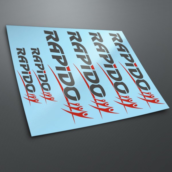 Kit d'autocollants Rapido 1/1