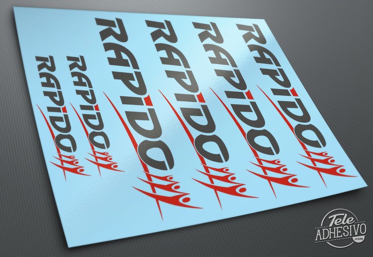 Kit d'autocollants Rapido 2/2