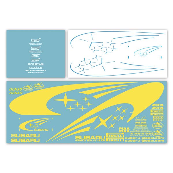 Autocollants: Kit vinyle Subaru Impreza WRC