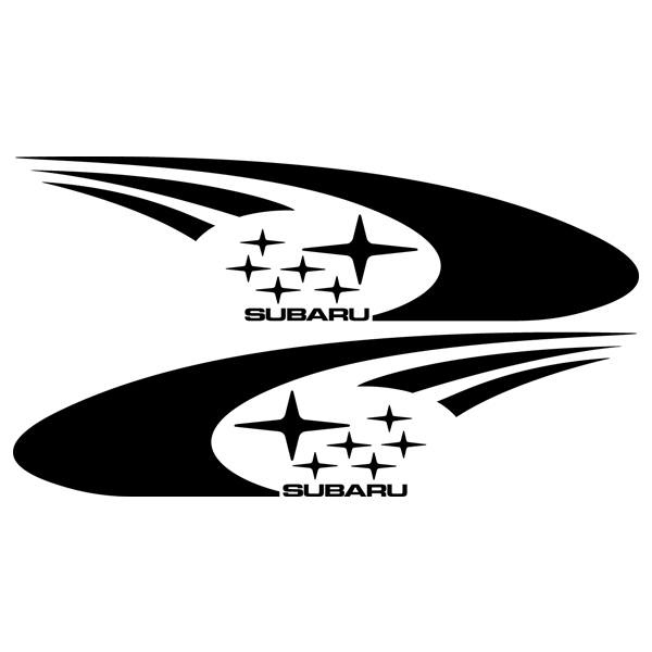 Autocollants: Subaru Impreza WRC 2003