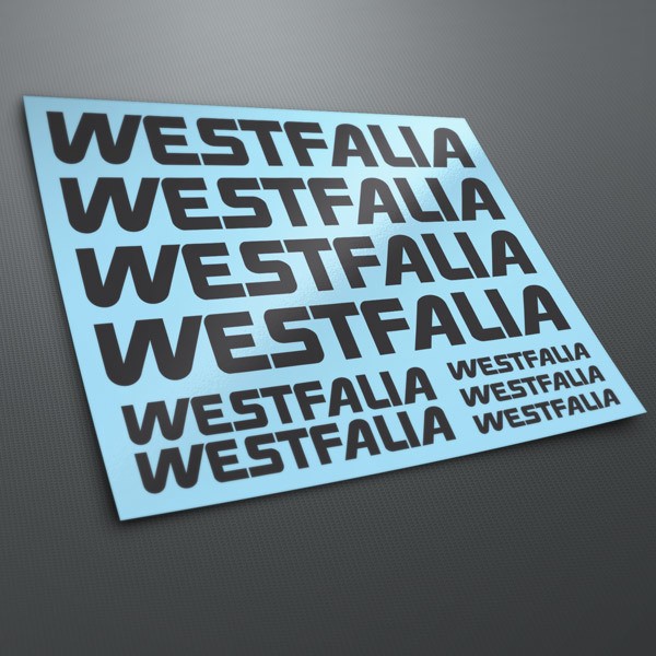 Kit d'autocollants Westfalia 0
