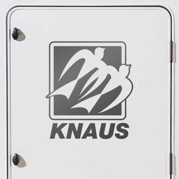 Stickers camping-car: Knaus Logo inversé