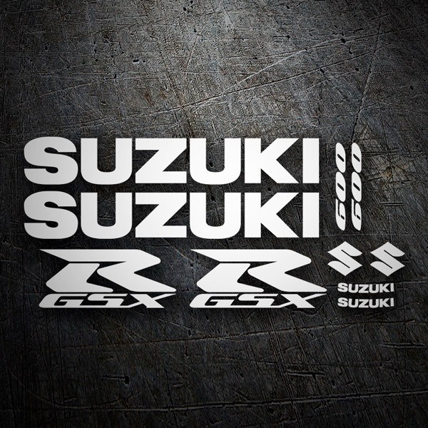 Autocollants: Suzuki GSXR 600