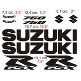 Autocollants: GSXR 750 2004 2