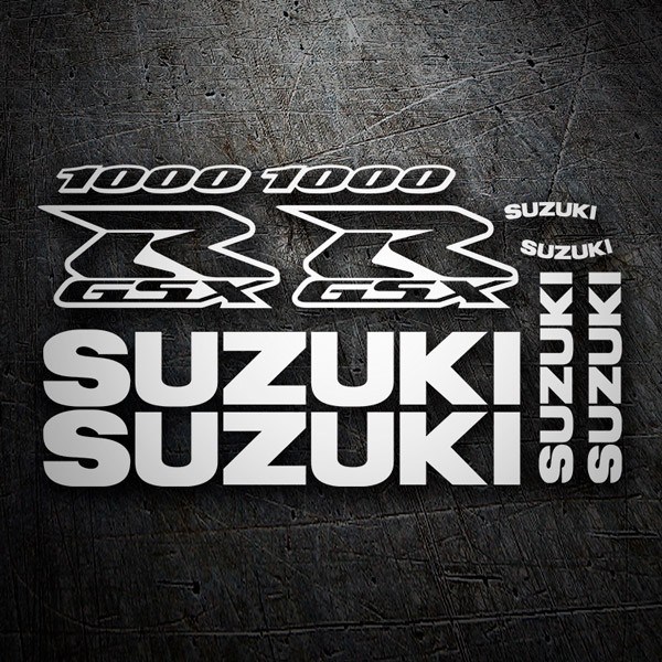 Autocollants: d GSX-R1000 2001