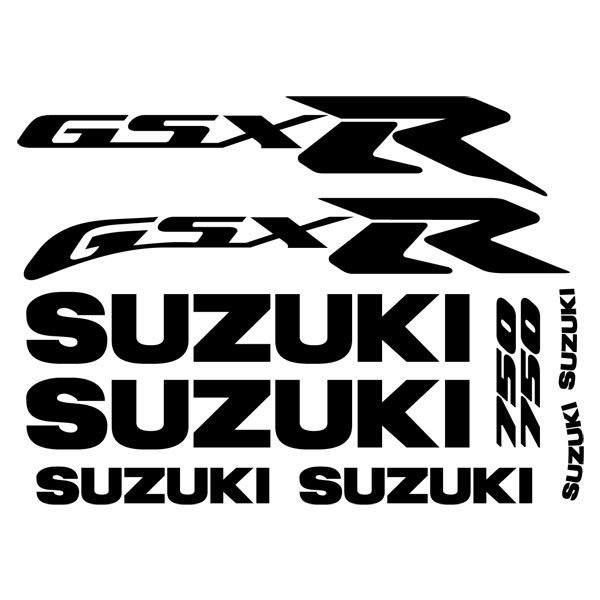 Autocollants: Suzuki GSX R 750