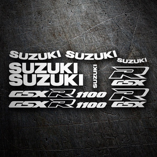 Set d'autocollants Suzuki GSX-R 1100 1/2