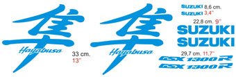 Autocollants: Logo Hayabusa 1999-00