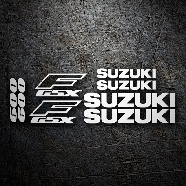 Set d'autocollants Suzuki GSX600F 0