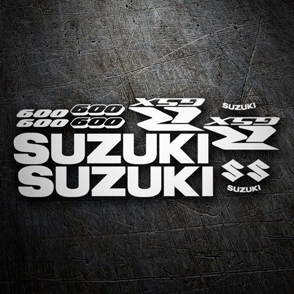 Autocollants: Kit Suzuki GSXR 600 2005