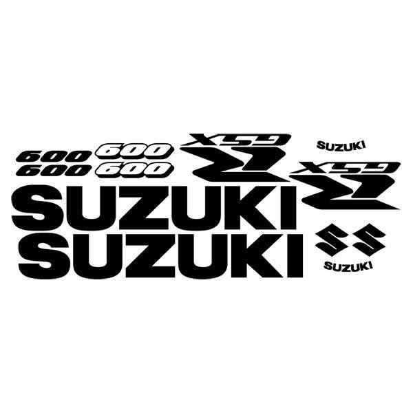 Autocollants: Suzuki GSXR 600 2005