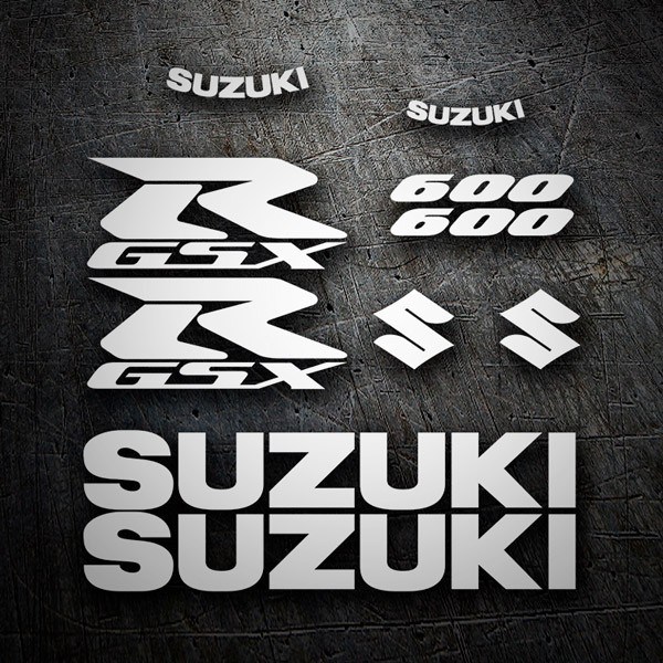 Kit d'autocollants Suzuki GSX-R 600 0