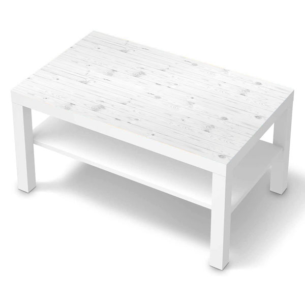 Stickers muraux: Sticker Ikea Lack Table Bois Blanc