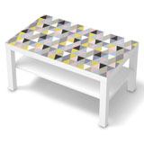 Stickers muraux: Sticker Ikea Lack Table Triangles 3