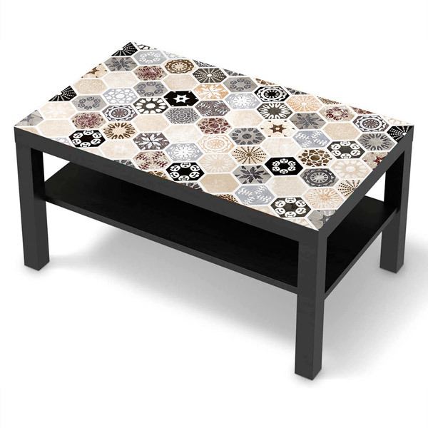 Stickers muraux: Sticker Ikea Lack Table Carreaux Décoratifs