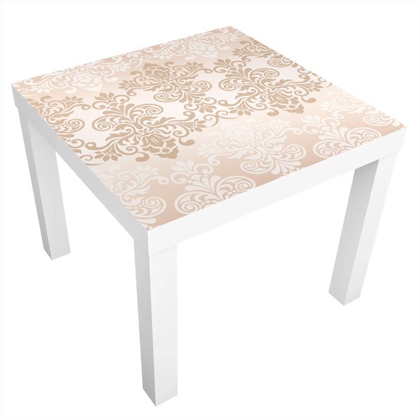 Stickers muraux: Sticker pour Ikea Lack Table Ornement Royal