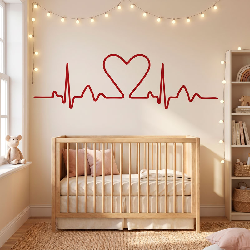 T&ecirc;te de Lit &Eacute;lectrocardiogramme coeur 8
