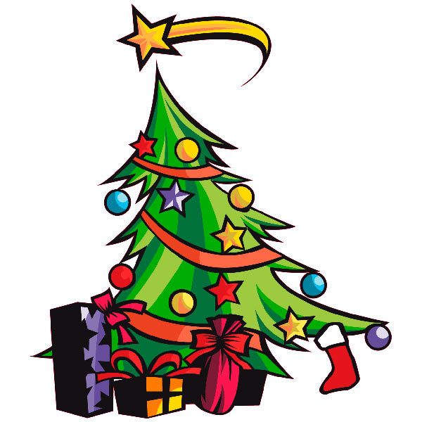 Stickers muraux: Christmas tree