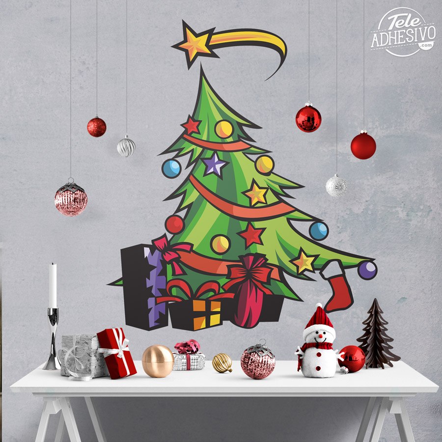 Stickers muraux: Christmas tree
