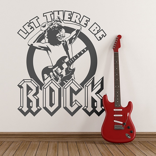 Stickers muraux: ACDC Let There Be Rock