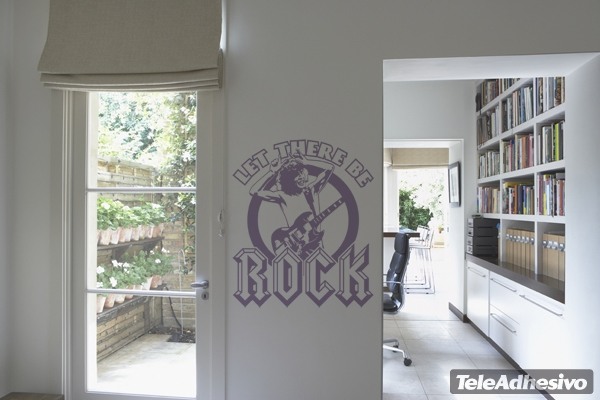 Stickers muraux: ACDC Let There Be Rock