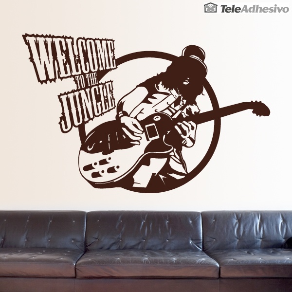 Stickers muraux: Slash, Welcome to the jungle