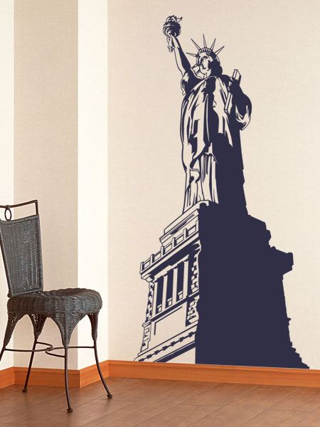 Stickers muraux: La Statue de la Liberté