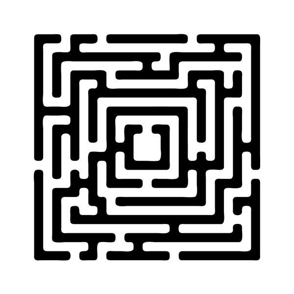 Stickers muraux: Labyrinthe