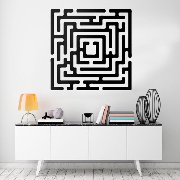 Stickers muraux: Labyrinthe