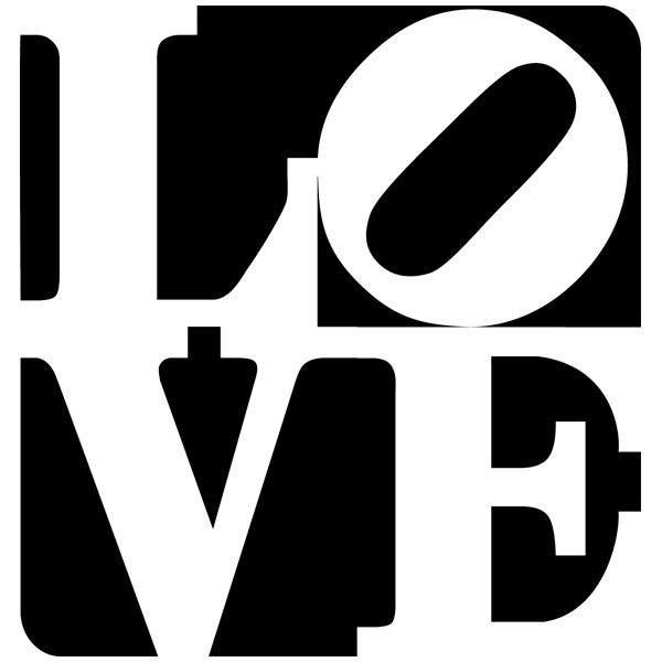 Stickers muraux: Love Design