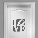 Stickers muraux: Love Design 4