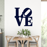 Stickers muraux: love design 2 2