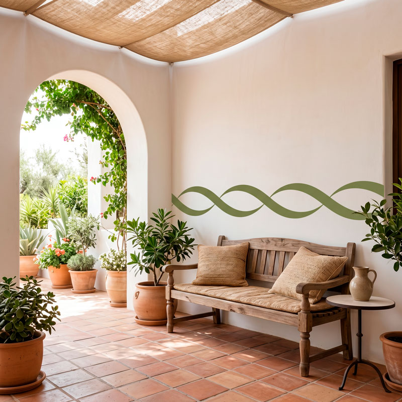 Frise murale Alhua 9/13