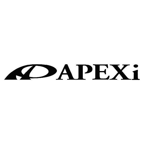 Autocollants: Logo APEXi avec Symbole Sportif