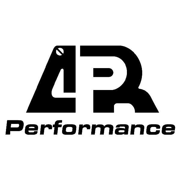 Autocollants: APR Performance avec Lettres Stylis&eacute;es
