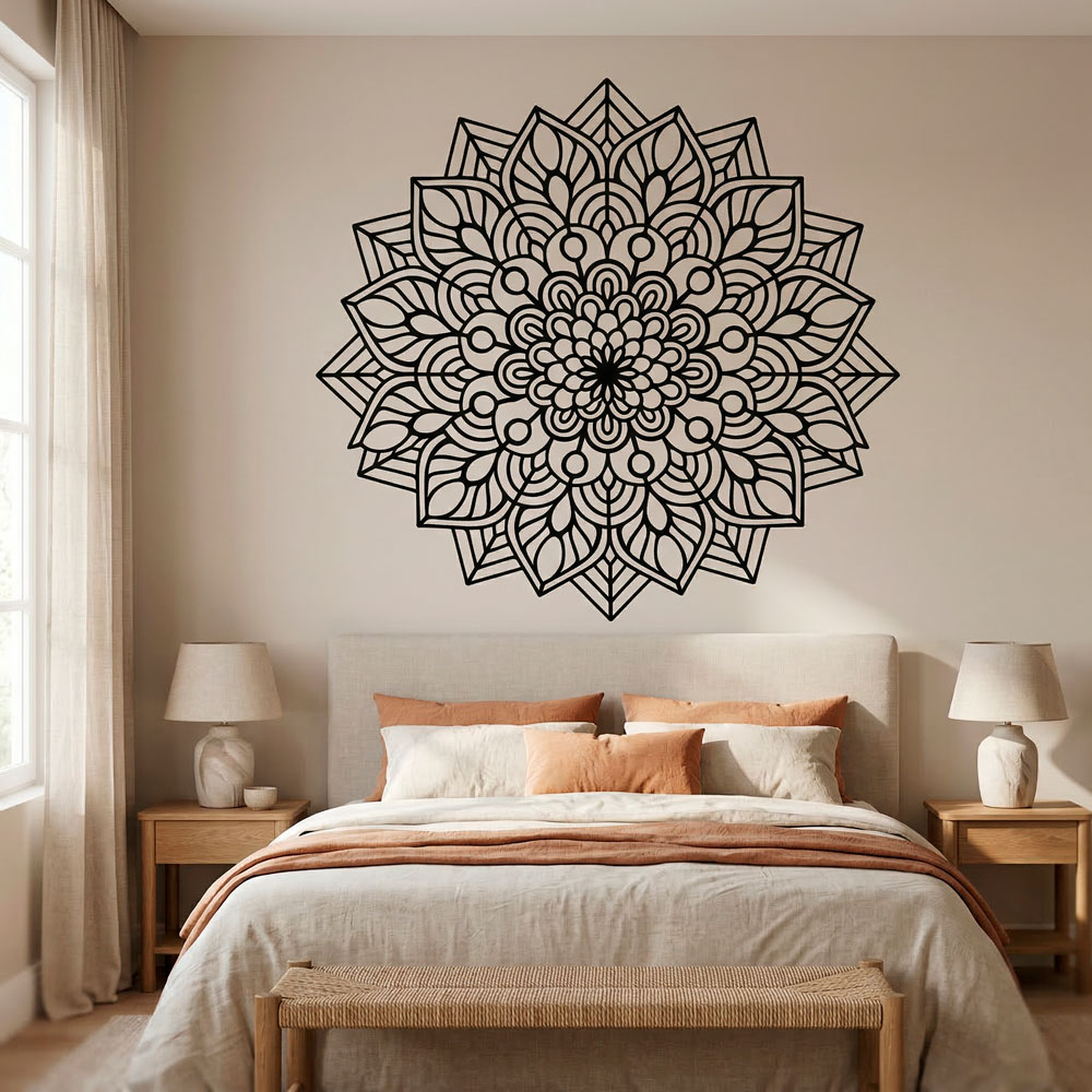 Stickers muraux: Mandala ovale