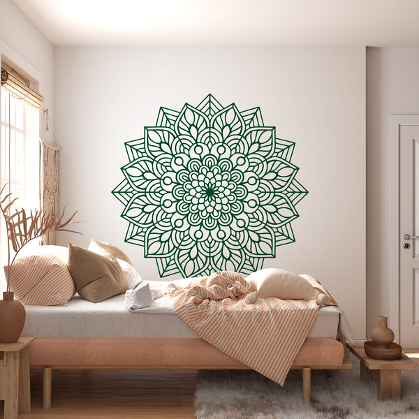 Stickers muraux: Mandala ovale