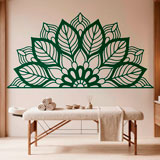 Stickers muraux: Yantra Half Mandala 20