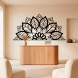 Stickers muraux: Yantra Half Mandala 21