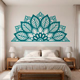 Stickers muraux: Yantra Half Mandala 10