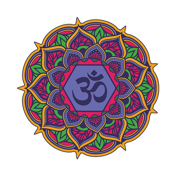 Stickers muraux: Mandala Relax