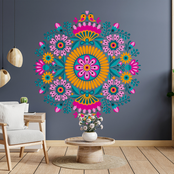 Stickers muraux: Mandala D