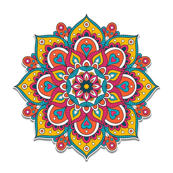 Stickers muraux: Mandala Spécial